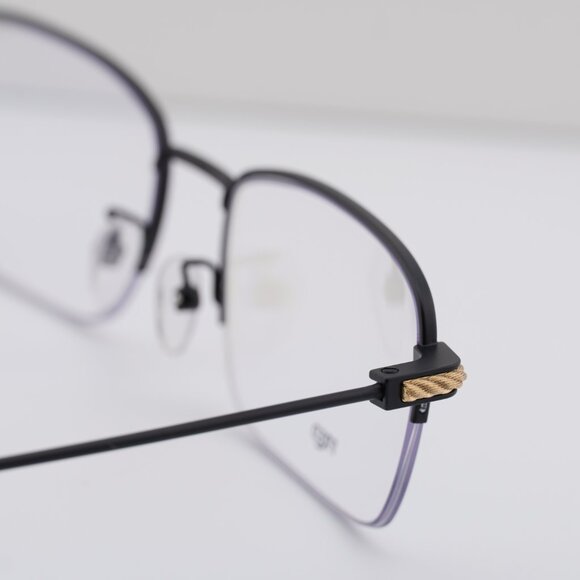 Fred FG50007U 002 Rectangle 56mm Eyeglasses - Black - Picture 9 of 10